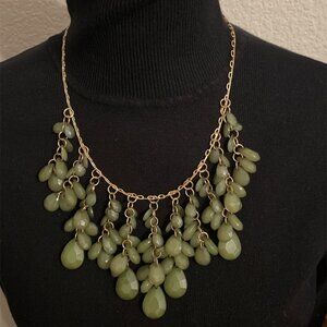Light Green Statement Necklace